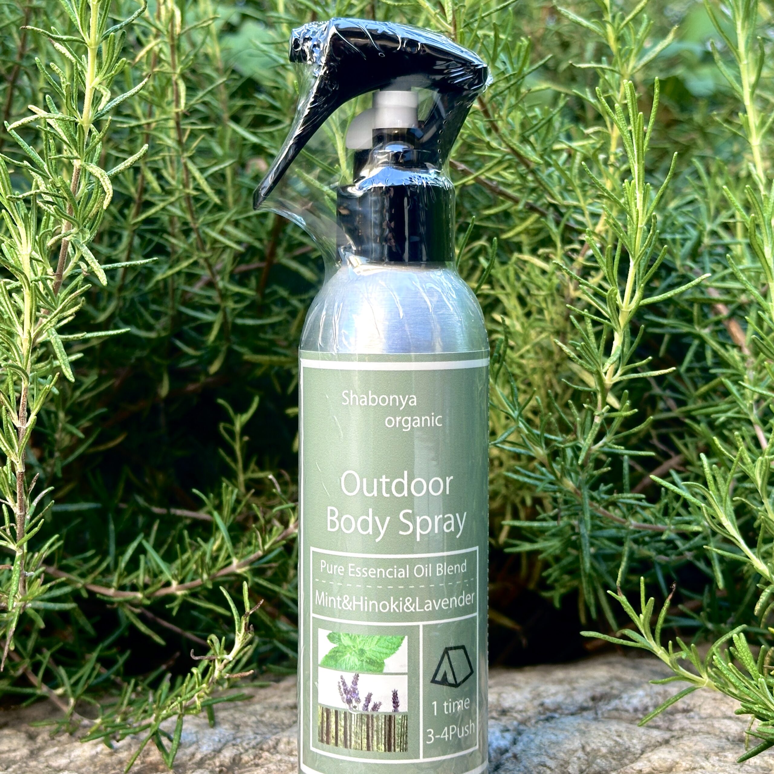 Shabonya Organic 　Outdoor Body Spray