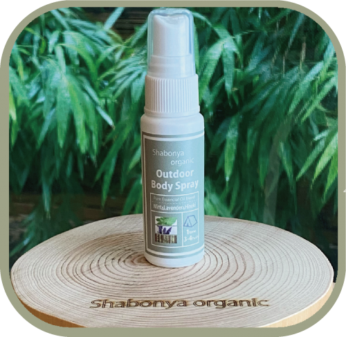 Shabonya Organic 　Outdoor Body Spray